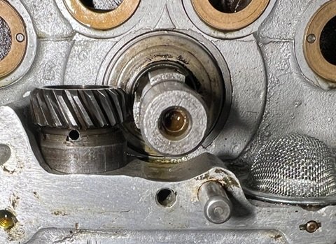 breather sleeve gear Harley 45 WL and G models