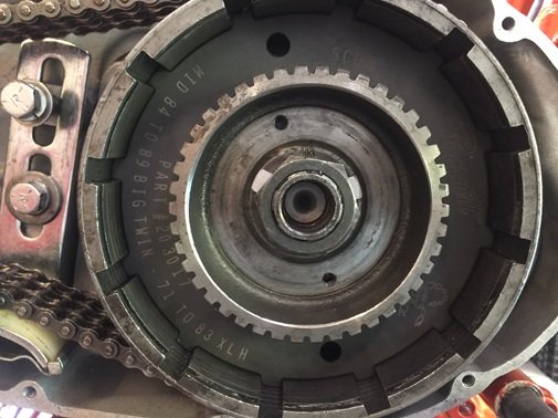 clutch retaining ring Ironhead Sportster