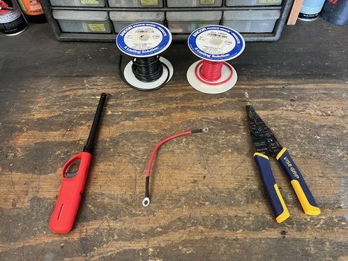 Servi-car battery cables