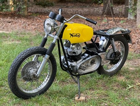 classic British motorcycle restoration