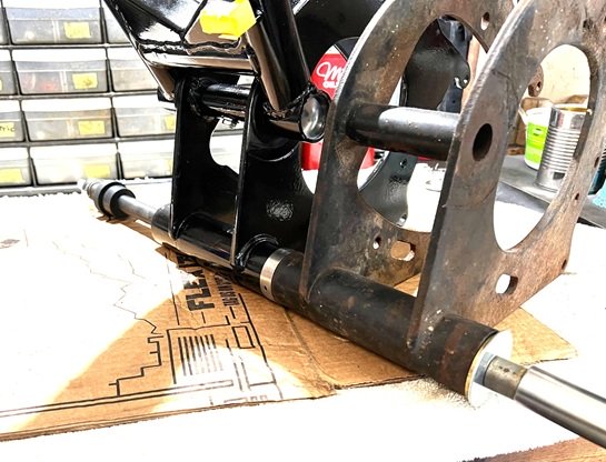 1971 Commando gearbox cradle