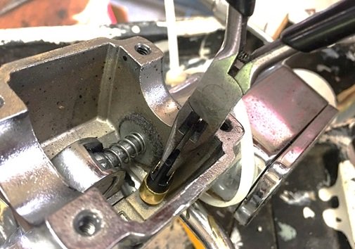 remove front brake switch Harley motorcycle