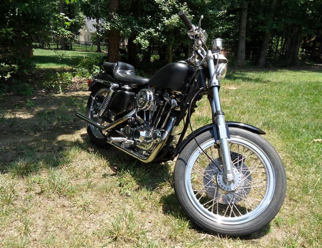 replace front brake switch 1976 Harley Sportster