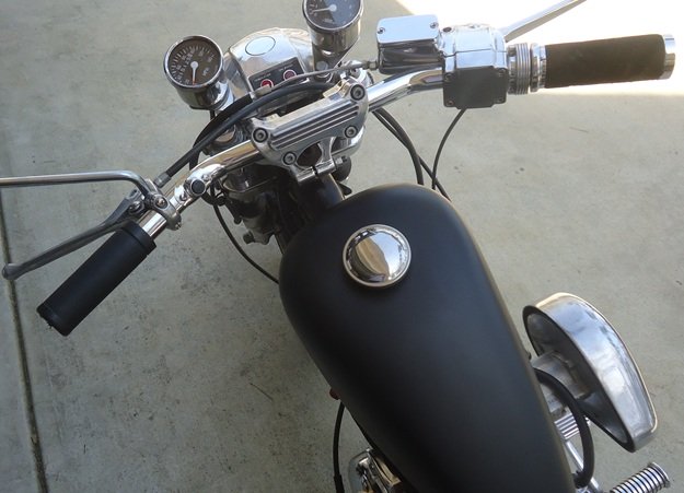 Sportster front brake switch replacement