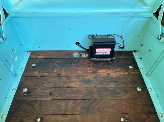 harley servicar custom battery installation