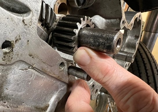 Harley 45 engine assembly
